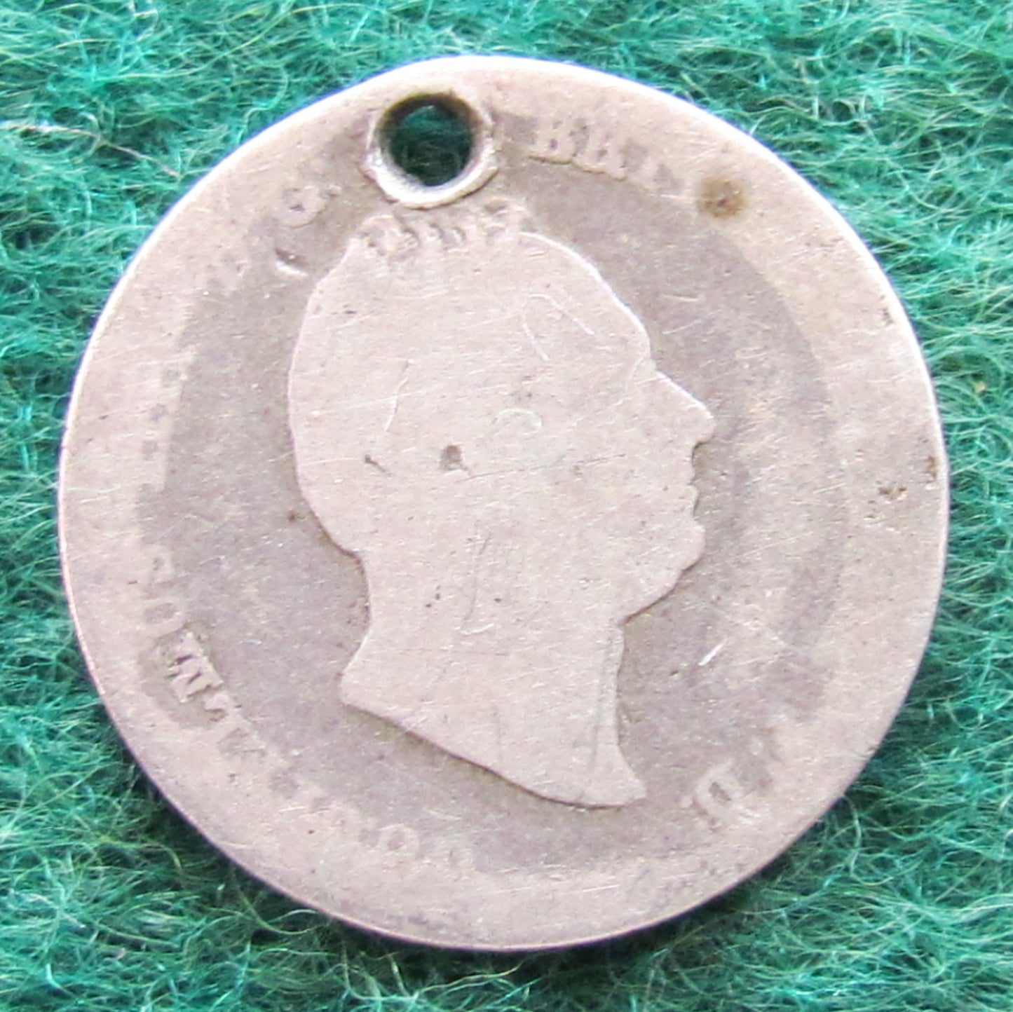 GB British UK English 1836 Four Pence Groat King William IV Coin