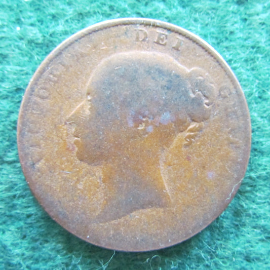 GB British UK English 1837 - 1860 Penny Queen Victoria Coin - Young Head