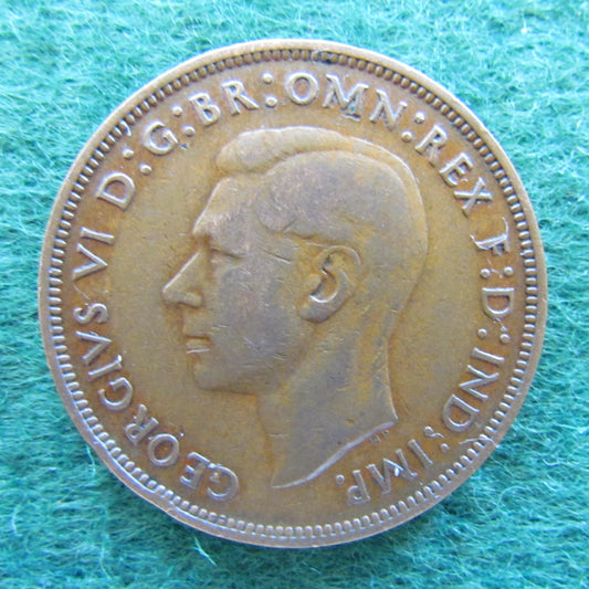 GB British UK English 1937 Penny King George V Coin