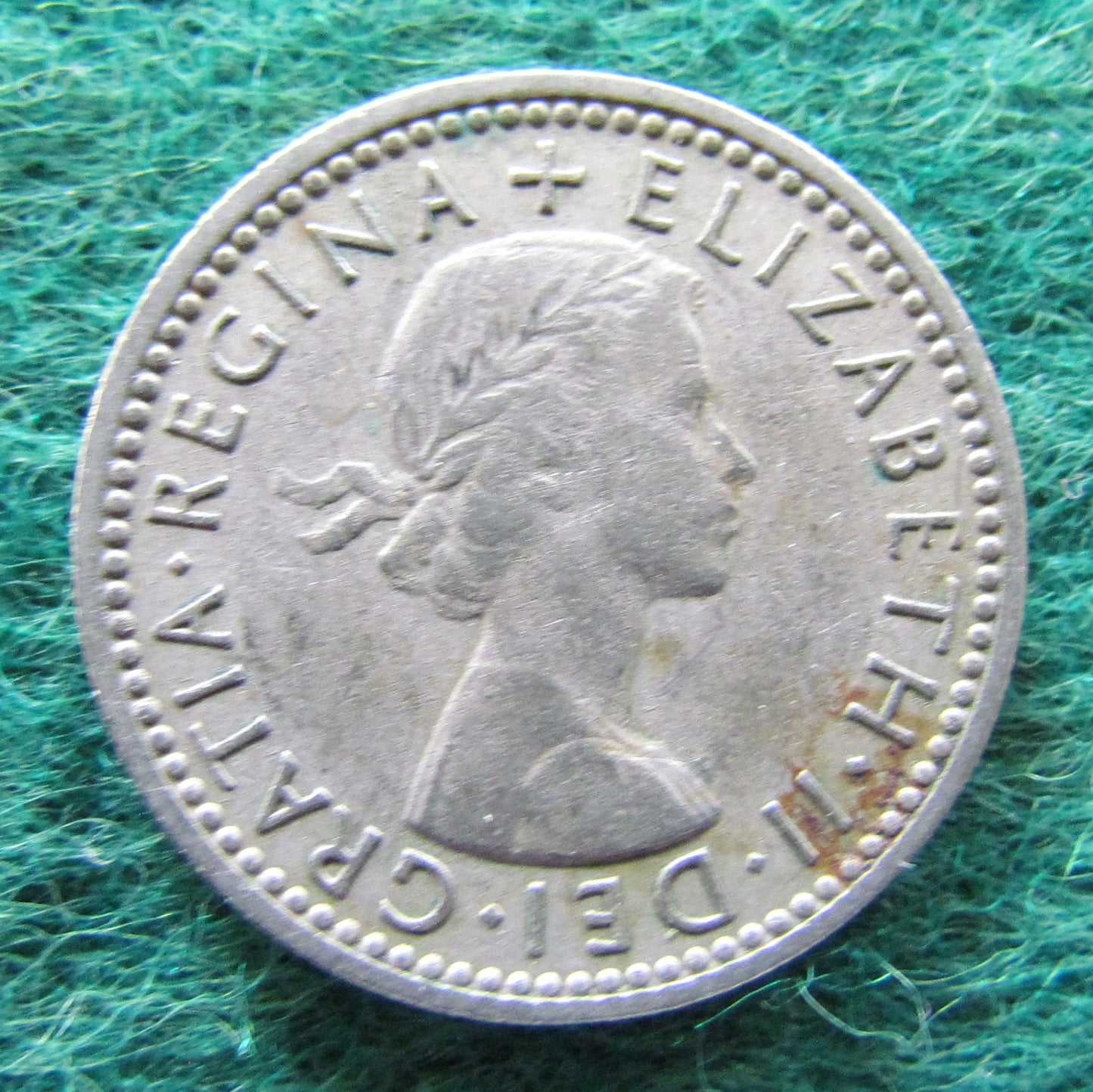 GB British UK English 1960 Sixpence Queen Elizabeth Coin - Circulated