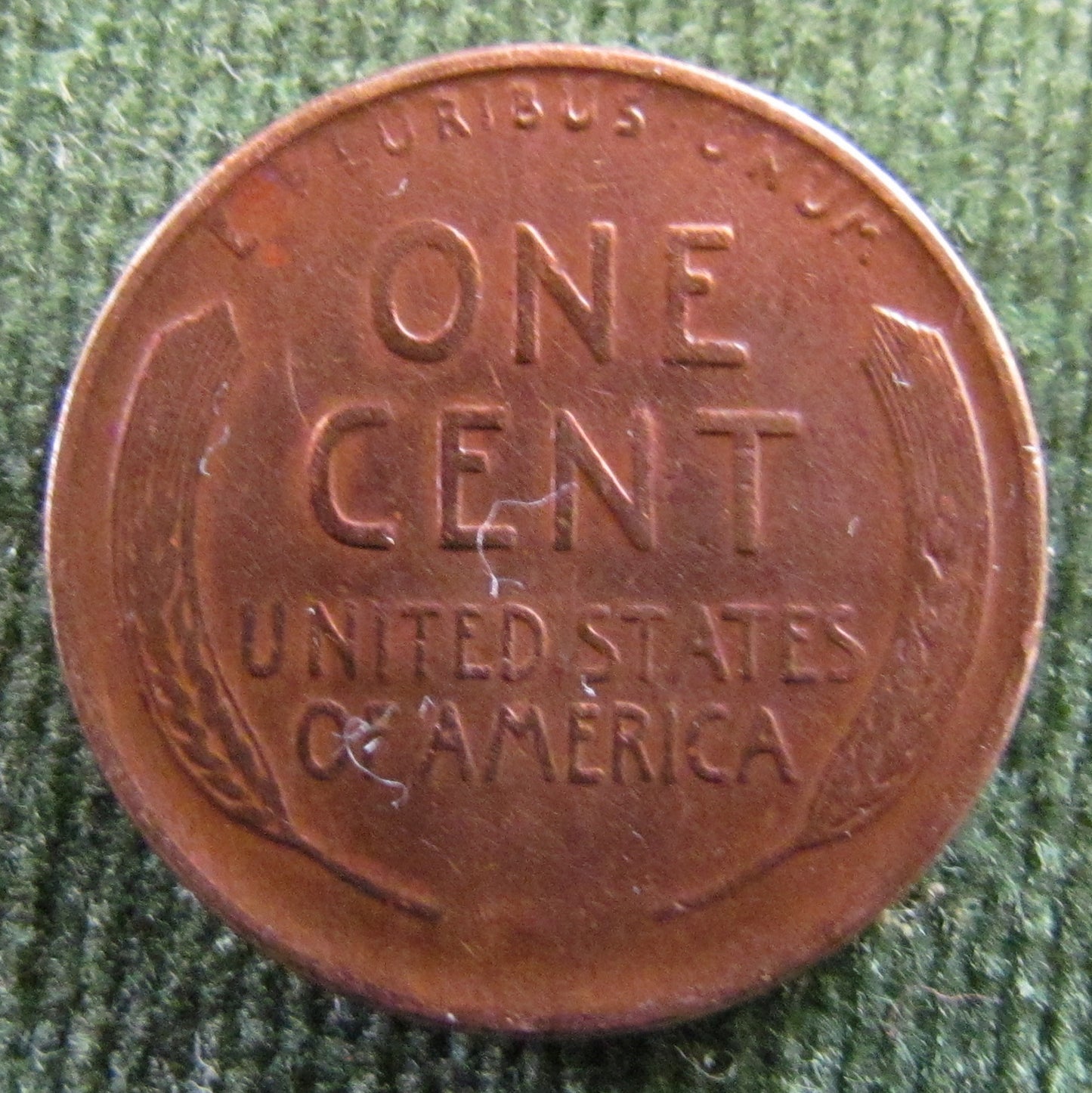 USA American 1935 S 1 Cent Wheat Lincoln Coin - Circulated