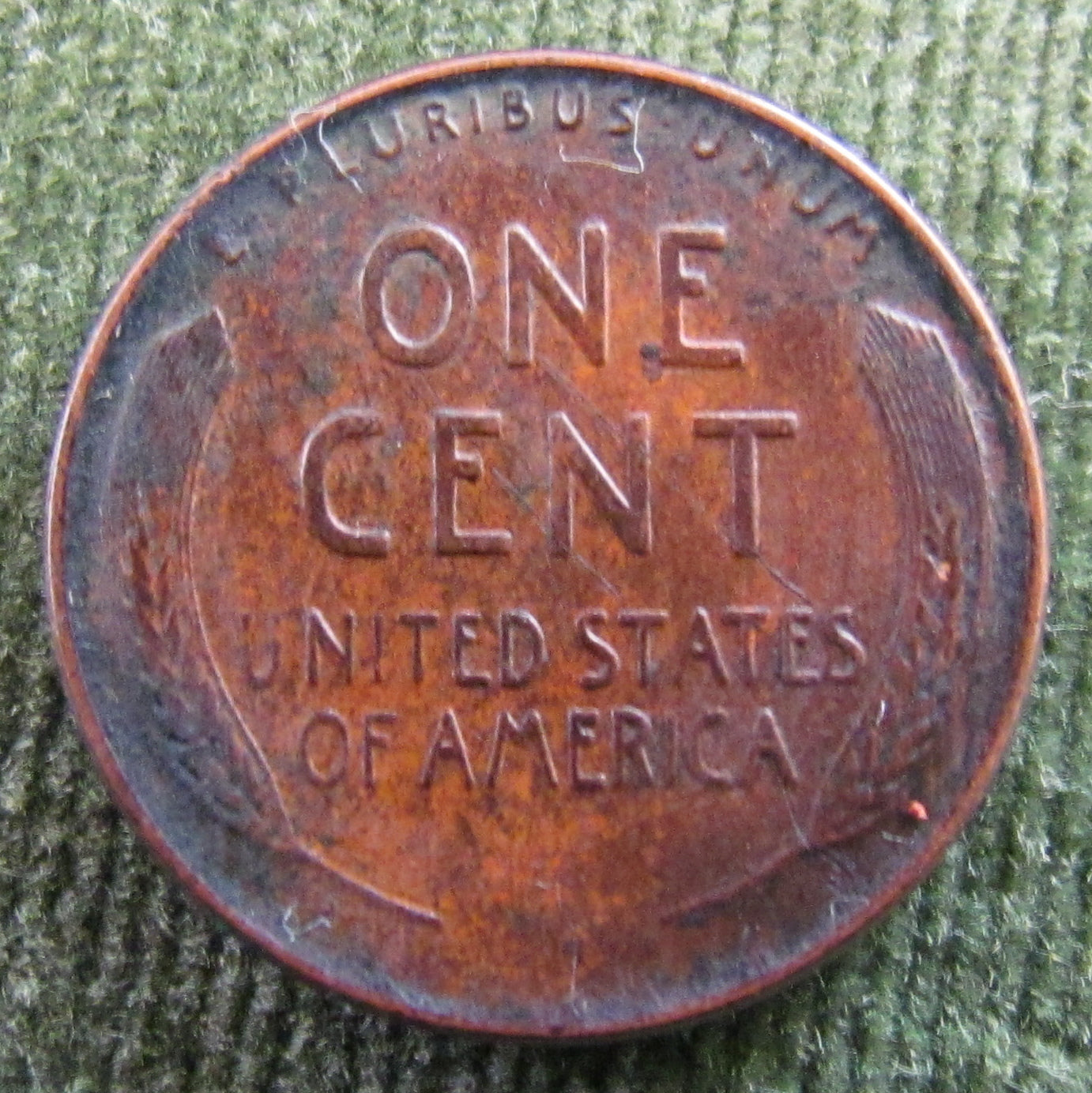 USA American 1939 1 Cent Wheat Lincoln Coin - Almost Circulated