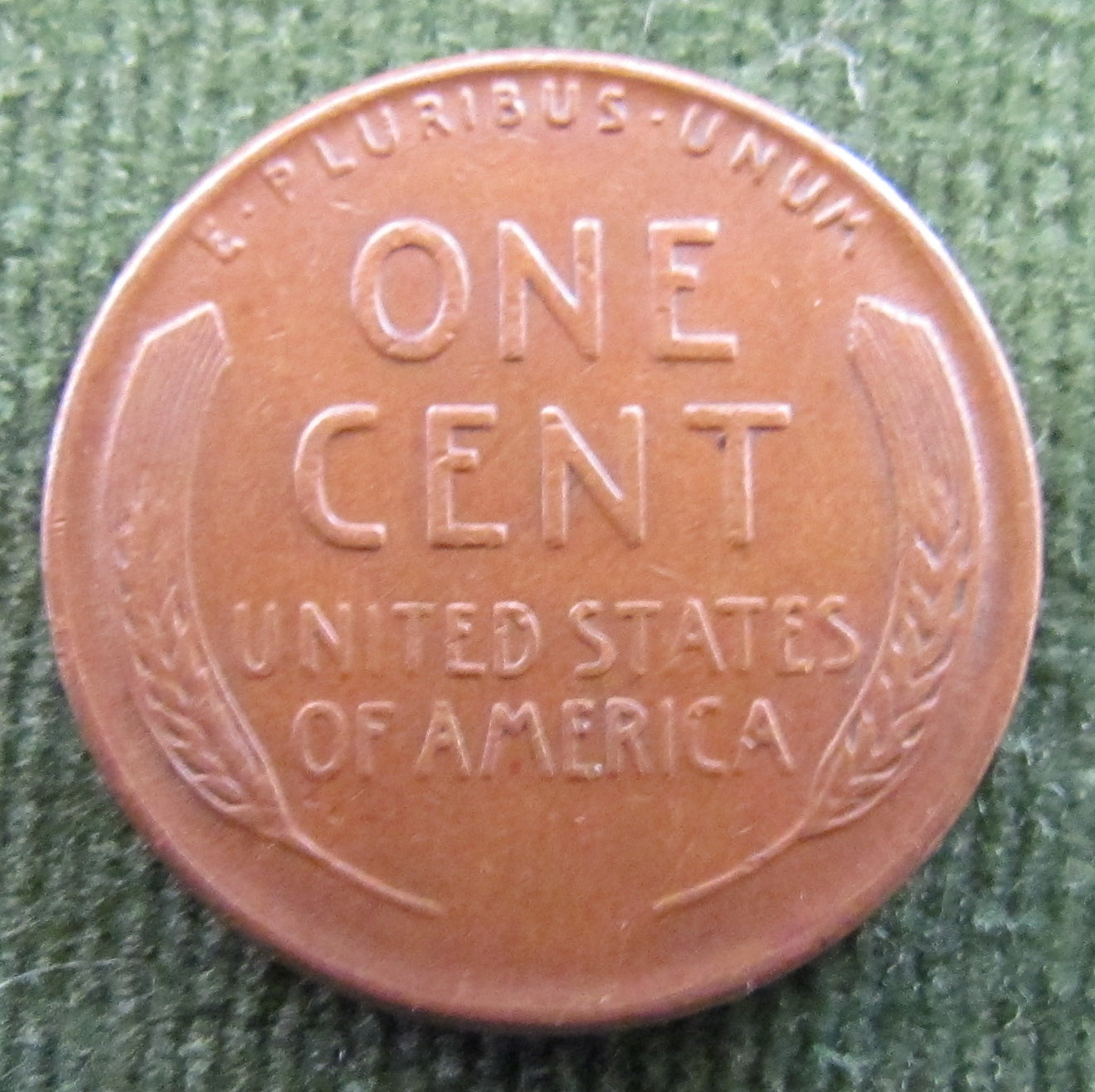 USA American 1948 1 Cent Wheat Lincoln Coin - Circulated