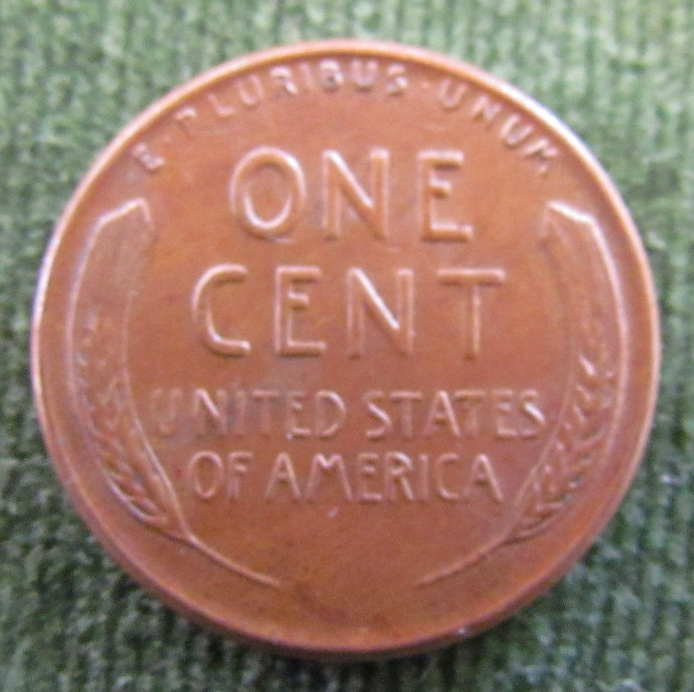 USA American 1952 1 Cent Wheat Lincoln Coin - Circulated