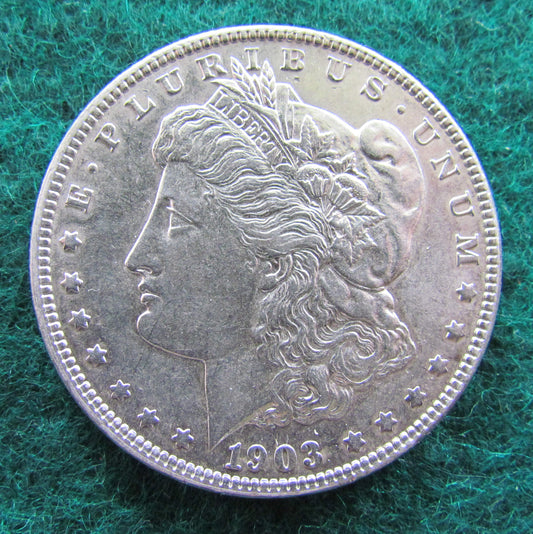 USA American 1903 Silver Dollar Outstanding Brilliant Coin