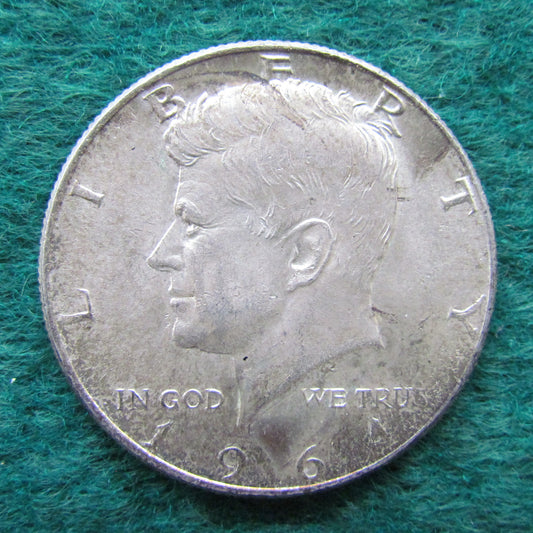 USA American 1964 Half Dollar Kennedy Coin - Circulated