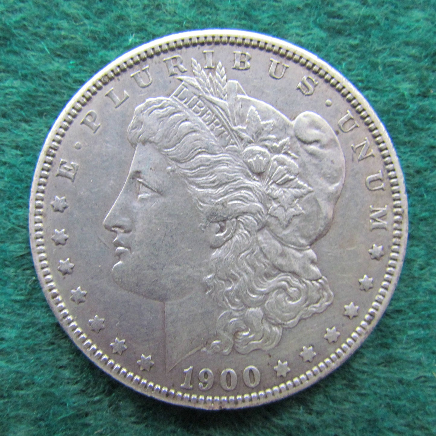 USA American 1900 Morgan Silver Dollar - Circulated