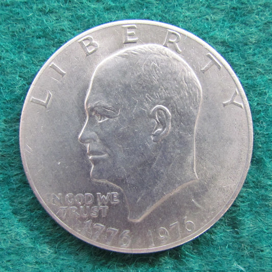 USA American 1976 D Eisenhower Dollar Bicentennial Coin - Circulated