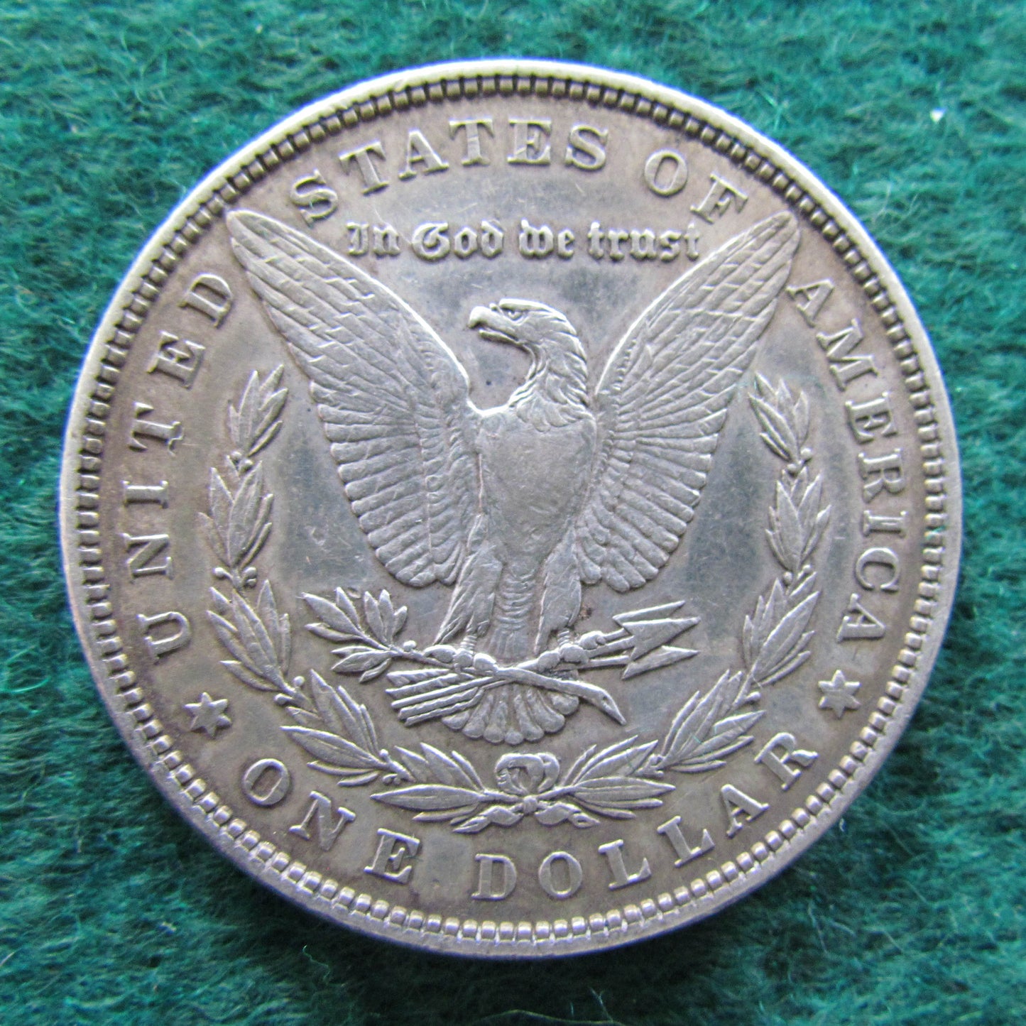 USA American 1884 Morgan Silver Dollar - Circulated