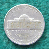 USA American 1962 Nickel Jefferson Coin - Circulated