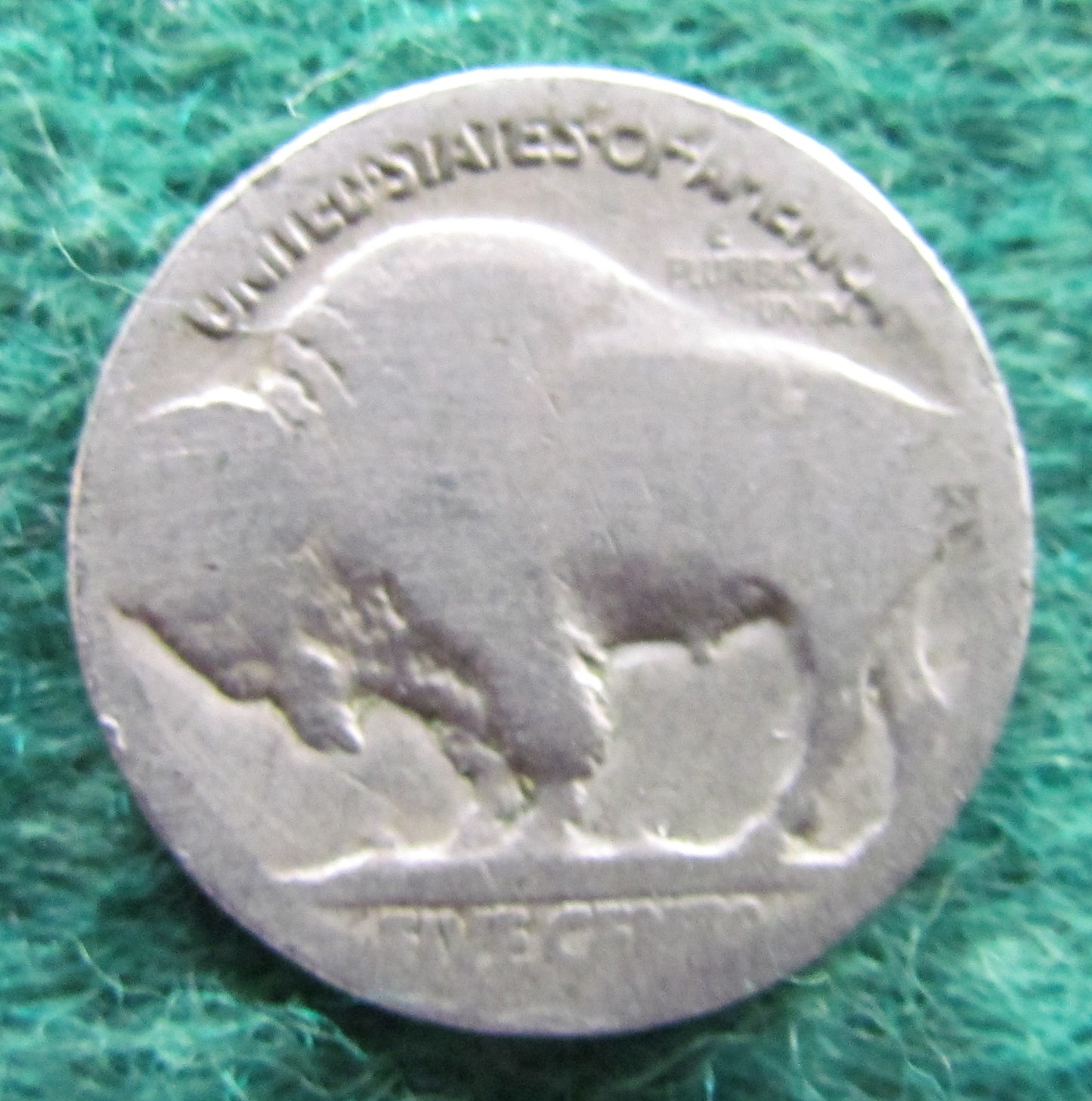 USA American 1913 - 1938 Buffalo Nickel Coin - Circulated Illegible Date