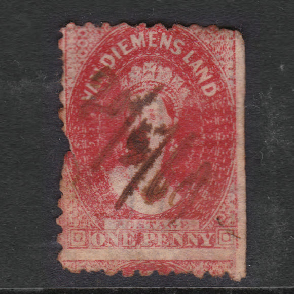Tasmanian Van Diemens Land State Queen Victoria Stamp 1869