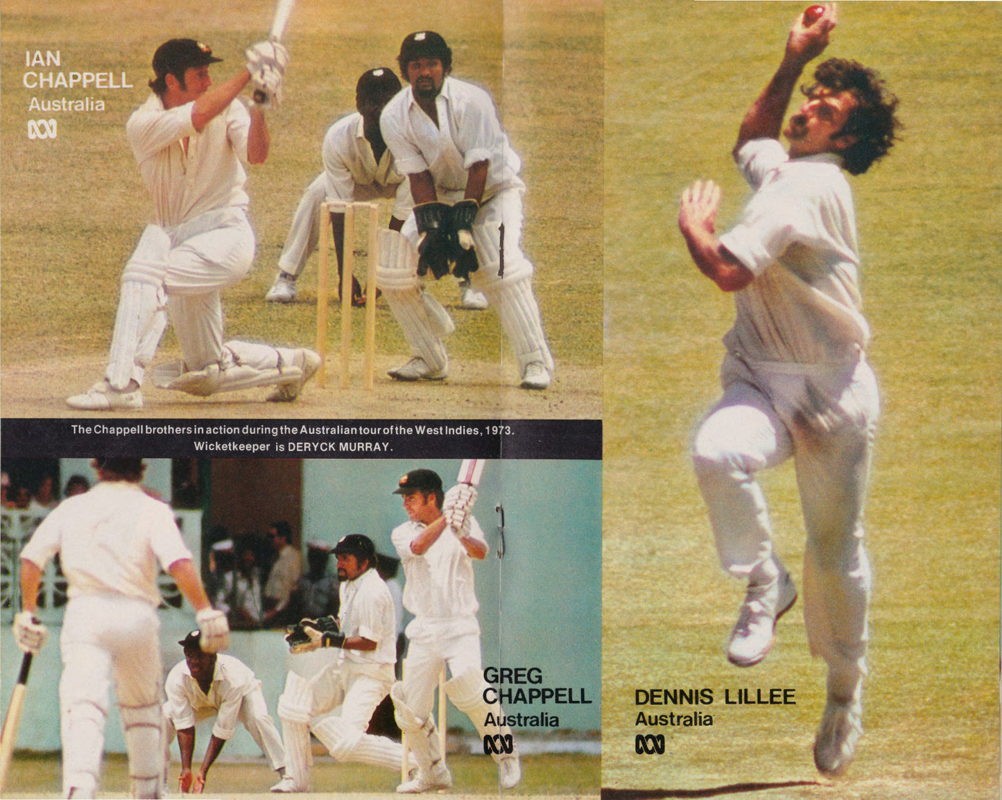 ABC Cricket Book West Indies Tour 1975 - 1976
