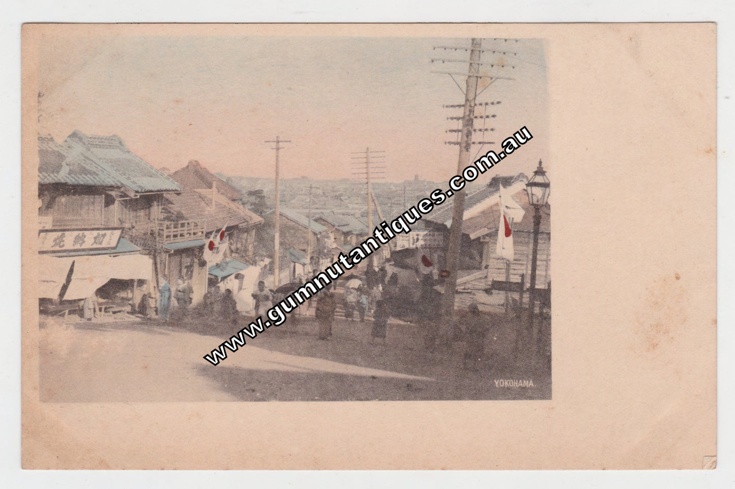 Postcard Yokohama c1907