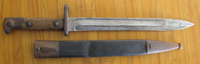 Weyers Berg Kirshbaum & Co Solingen 1895 mauser bayonet & scabbard