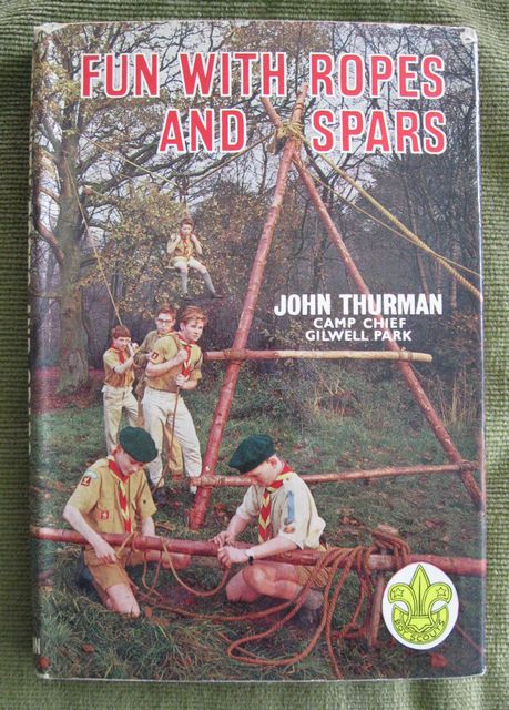Fun With Ropes and Spars Australian Boy Scouting book