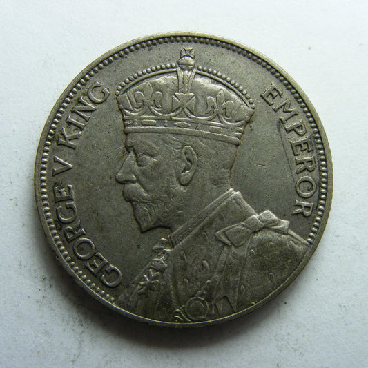 New Zealand 1936 Florin King George V Coin