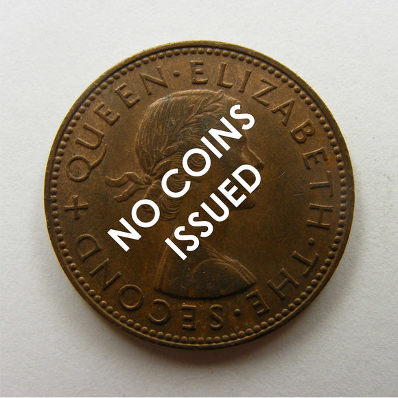 New Zealand 1966 Half Penny Queen Elizabeth II Coin