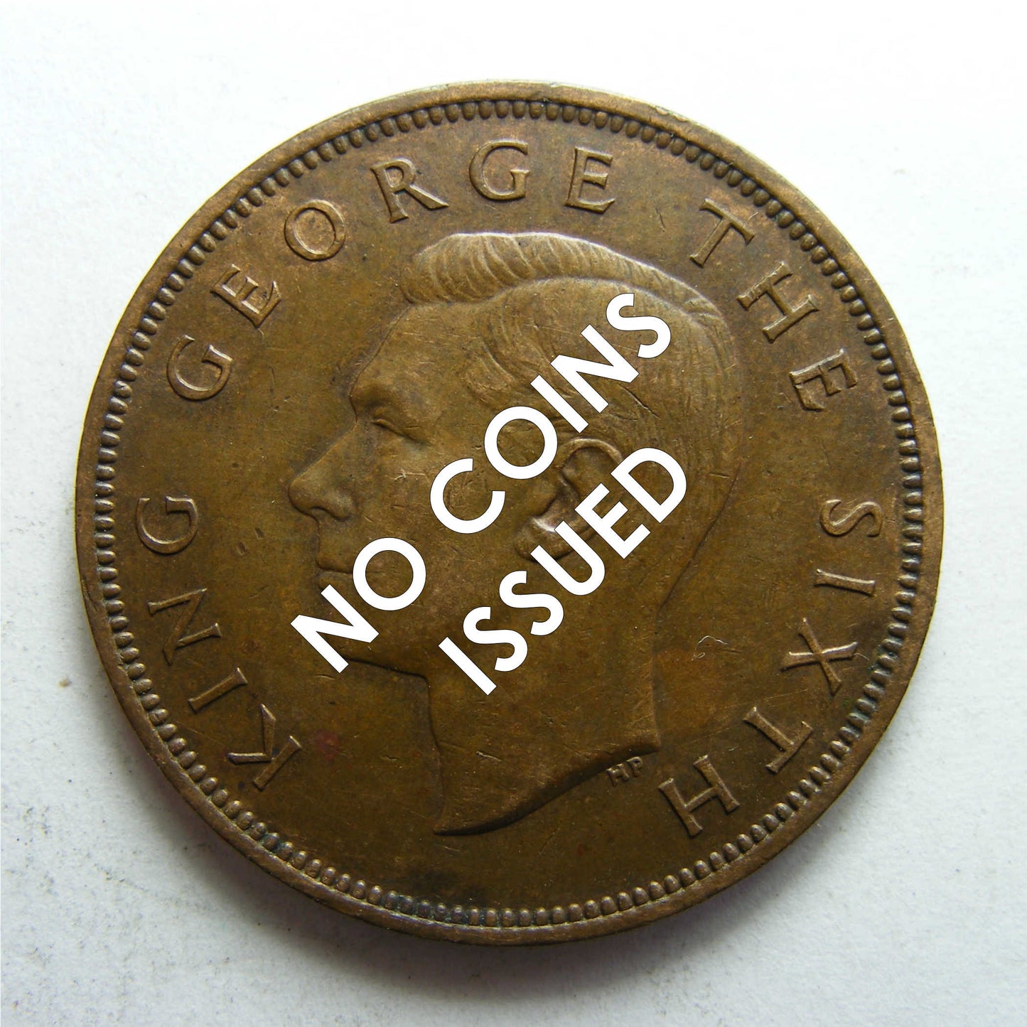 New Zealand 1933 Penny King George V Coin