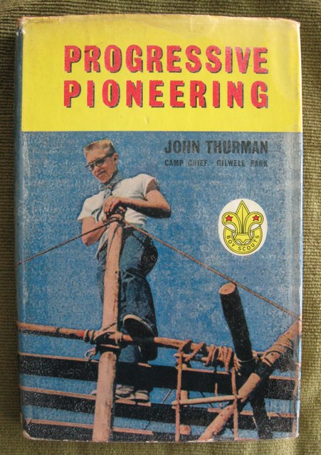 Progressive Pioneering Boy Scouting book