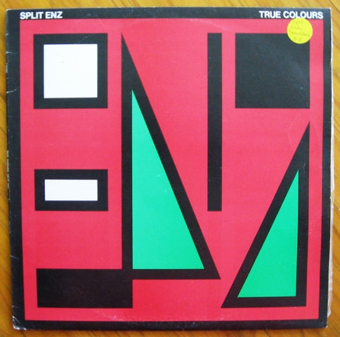 Split Enz - True Colours vinyl LP 33rpm record Mushroom label L 37167