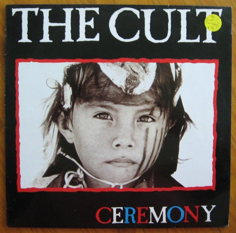 The Cult - Ceremony vinyl LP 33rpm record BB Beggars Banquet label BEGA 122
