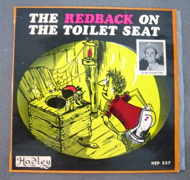 The Redback on the toilet seat